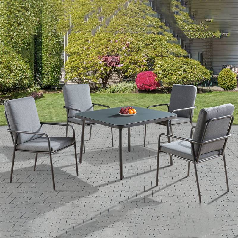 Outdoor dining table set